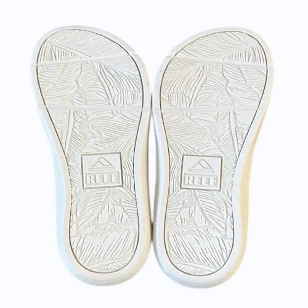 Reef Santa Ana Kids Brown Blue Flip Flop Size 12‎ Toddler Sandals Boy Girls
